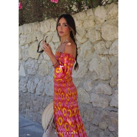 ZARA BLOGGER FAVORITE COTTON MIDI DRESS - Picture 15 of 15